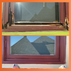 The best way to repair rotted window sill is with the epoxy techs at Preservan who repair wooden windows & remove wood rot.