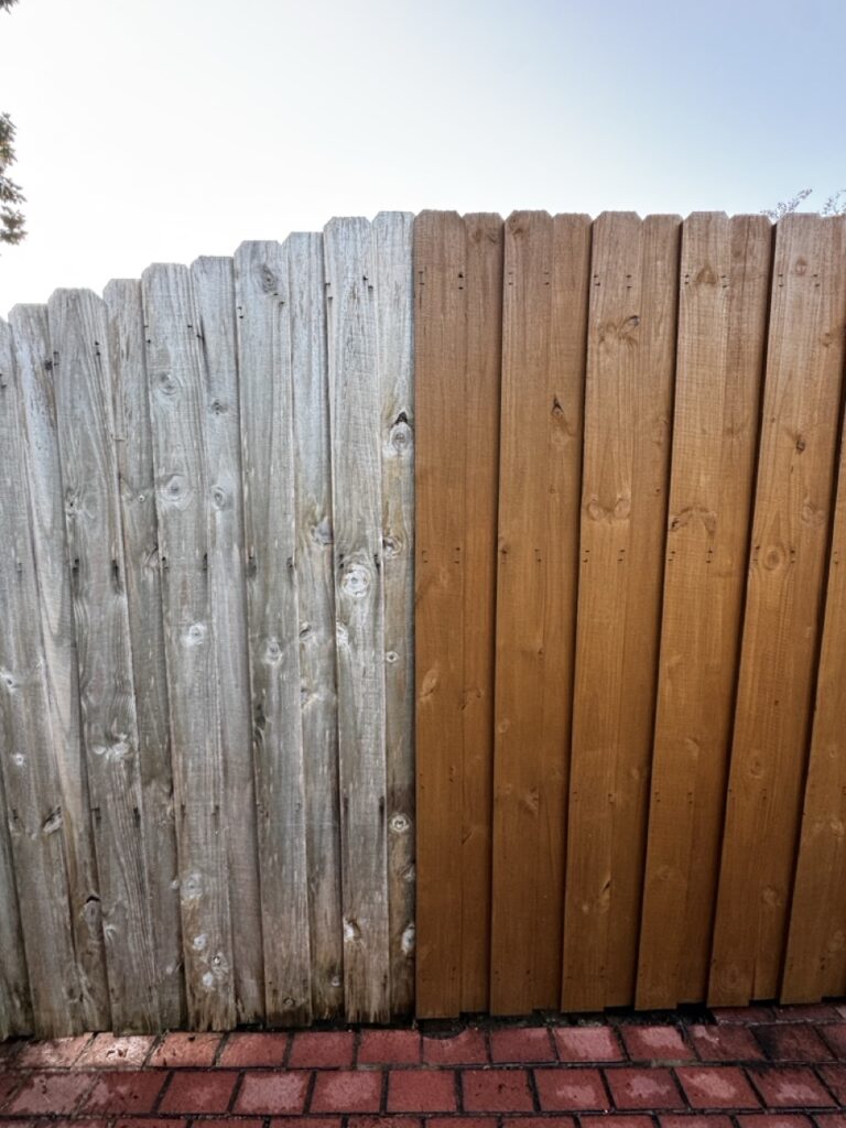 fence washing & fence maintenance services